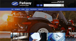 Desktop Screenshot of parkwaylawnmower.com